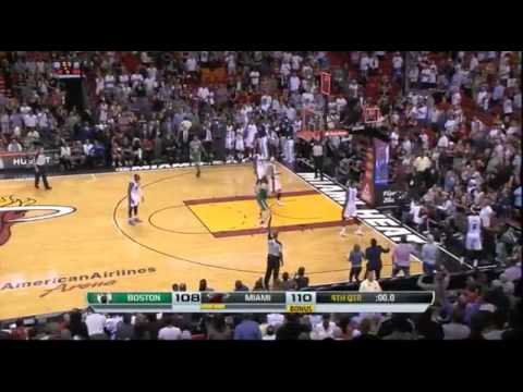 Jeff Green's INSANE CLUTCH Buzzer Beater vs. Heat 11/9/13
