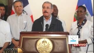 Presidente Medina se reune con ministros para coordinar ayuda a Haití Presidente Medina se reune con ministros para coordinar ayuda a Haití
