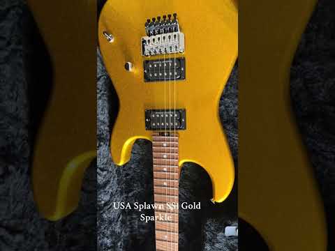 USA Custom Splawn SS1 Gold Sparkle 2026 - with Custom Locking Hard Shell Case image 15