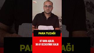 IBAN KİRALAMA TUZAĞI! 97 DAVA, 30 AY CEZAEVİ #Shorts