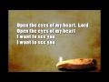 Randy Travis - Open the Eyes of my Hearts with Lyrics