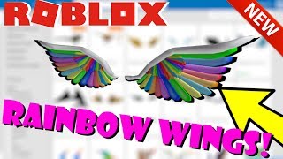 Roblox Promo Codes 2018 Rainbow Wings Of Imagination 免费 - roblox rainbow wings of imagination code roblox free