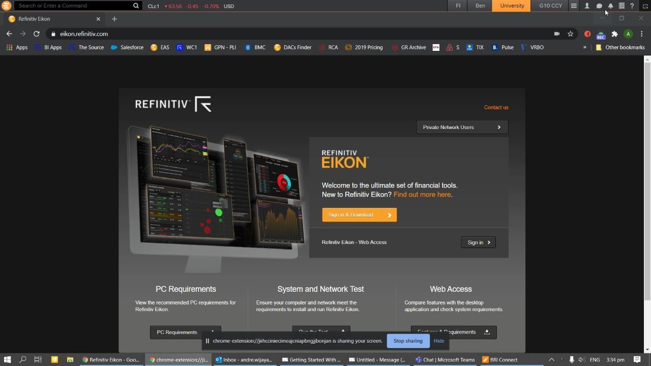 Datastream in Eikon Short Tutorial