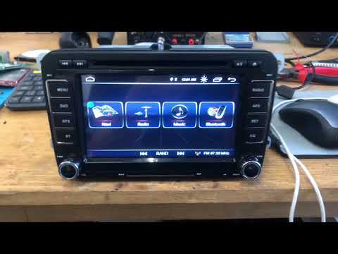 MEKEDE Android Car Radio Unit Mirrored Touch Screen Repair Fix How-To