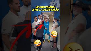 NEYMAR ZOANDO A DIRETORIA DO REMO APÓS CLASSIFICAÇÃO 😂 #santos #neymar #copadobrasil #remo #futebol