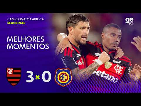 Gols e lances de Flamengo x Madureira