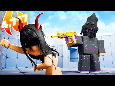 I ENDED The Number 1 Female Player's 4,717 STREAK For REVENGE... (Roblox Rivals)