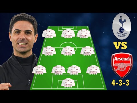 London Derby: Tottenham vs Arsenal Potential Line-up (4-3-3) In EPL Matchweek 28 Season 2025/26