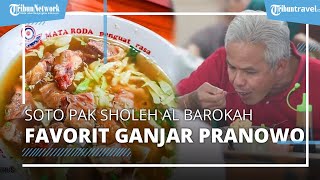Ganjar Pranowo Cicipi Soto Pak Sholeh Al Barokah, Kuliner Legendaris di Yogyakarta yang Populer