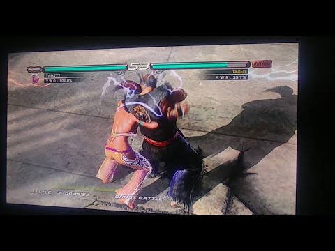 Tekken 6 Heihachi Neckbreaker on Christie Ryona