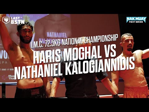 I.M.C. BRITISH TITLE FIGHT - Haris Moghal vs Nathaniel Kalogiannidis - Nak May Fight Series