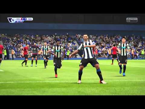 Sylvain Marveaux goal for Newcastle United against West Brom Game Five | FIFA 16