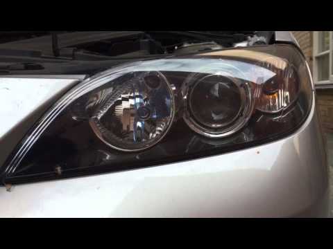 Mazda 3 High Beam Globe Bulb Replacement 2004 - 2009 Video