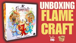 Flamecraft Board Game Unboxing