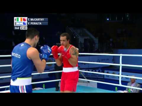 Men's Heavy (91kg) - Quarter Final - Thomas McCarthy (IRL) vs Yamil Peralta (ARG)