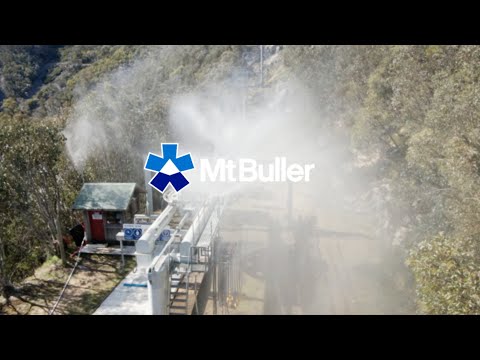 Mt Buller fights fire - with snowmaking!