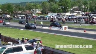 preview picture of video 'Import & Domestic @ Beaver Springs Dragway'