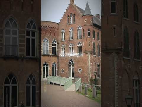 Castillo Wissekerke, Bazel, Belgica #viral #viralvideo
