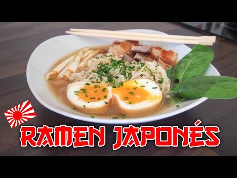 Cómo hacer ramen japonés