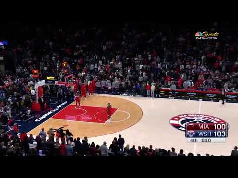 Bam Adebayo NEARLY Hit The Greatest Shot In NBA History And Even Shocked The Wizards Announcers!