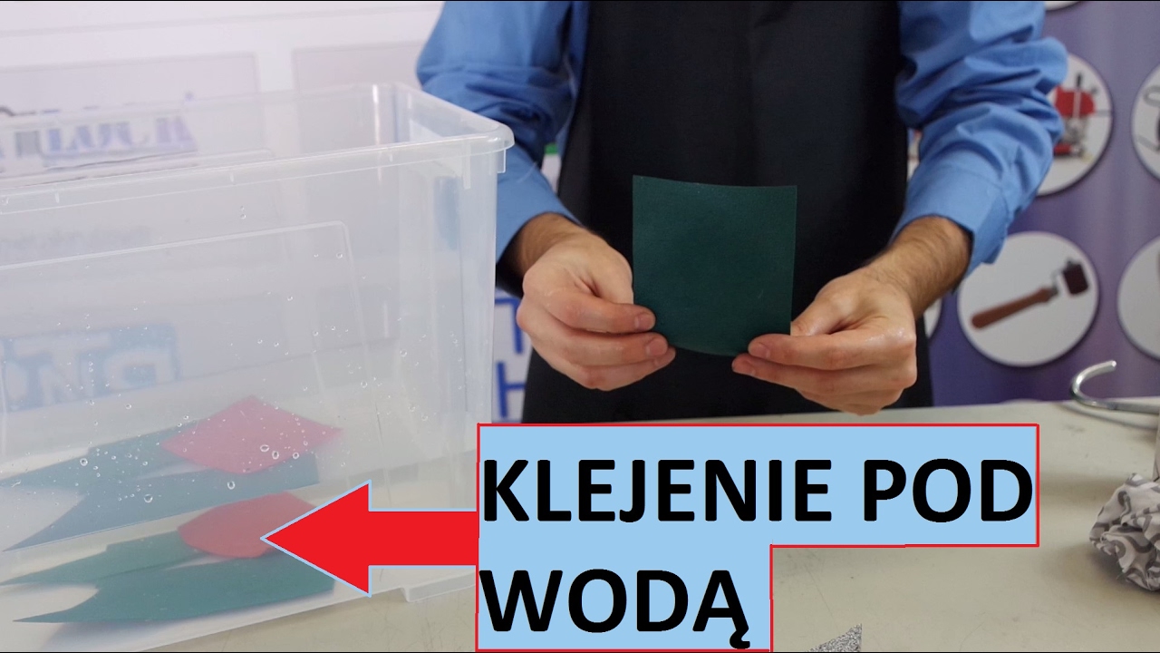 Klejenie pod wodą - Naprawa dziur w basenie - Jaki klej zastosować 