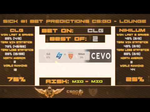 OVER! eZ ;) [WIN CLG] CLG .VS. Nihilum - 28.April.2015 - 04:15 CEST