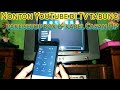 How To Watch YouTube On A CRT TV Using A Set Top Box RCA Cable And USB Cable Phone Charger