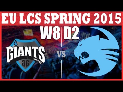 Giants Gaming VS Roccat || EU  LCS Spring 2015 || Week 8 Day 2 | GIA vs ROC | HD