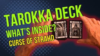 What’s Inside the Curse of Strahd Tarokka Deck? | D&D Unboxing: Art of Character D&D Podcast Ep14