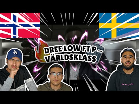 THIS WAS DIFFERENT!?!  Norwegians React To (Swedish Rap) Reacting Til DREE LOW FT P - VÄRLDSKLASS