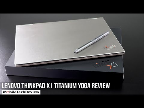 External Review Video IHc6sPhiJyo for Lenovo ThinkPad X1 Titanium Yoga Gen 1 2-in-1 Laptop