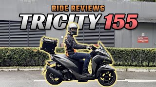 Safest bike under 200cc Yamaha Tricity 155 Review (2023 Model) (Ride Reviews Ep 1)