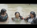 Tollywood Actress Hema A Holy Bath In Rever