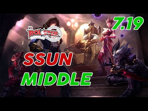 KT Rolster Ssun Syndra Mid Patch 7.19 Pro Replay