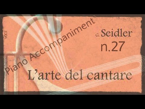 Seidler n.27 - Piano Accompaniment (Play - Along)