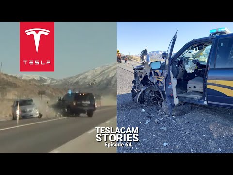 INSANE POLICE PURSUIT TAKEDOWN | TESLACAM STORIES #64