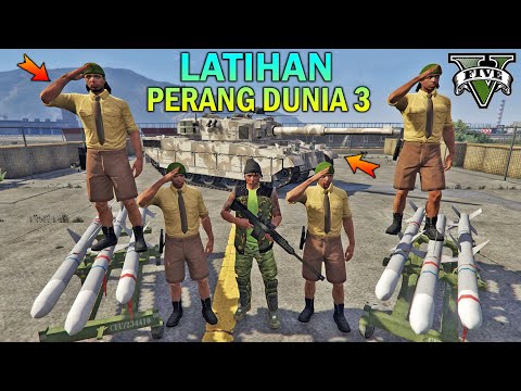 ANAK PRAMUKA LATIHAN PERANG DUNIA 3 - GTA 5 YOUTUBER KOCAK PARODY
