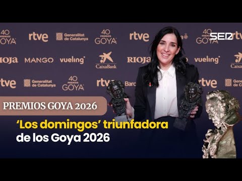 Alauda Ruiz de Azúa, tras recibir el Goya 2026 a mejor película con 'Los domingos'
