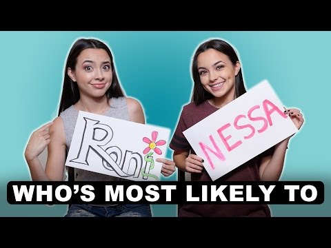 WHO'S MOST LIKELY TO - Merrell Twins Video