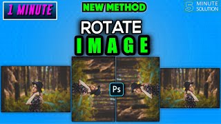 How to rotate an image in photoshop 2024