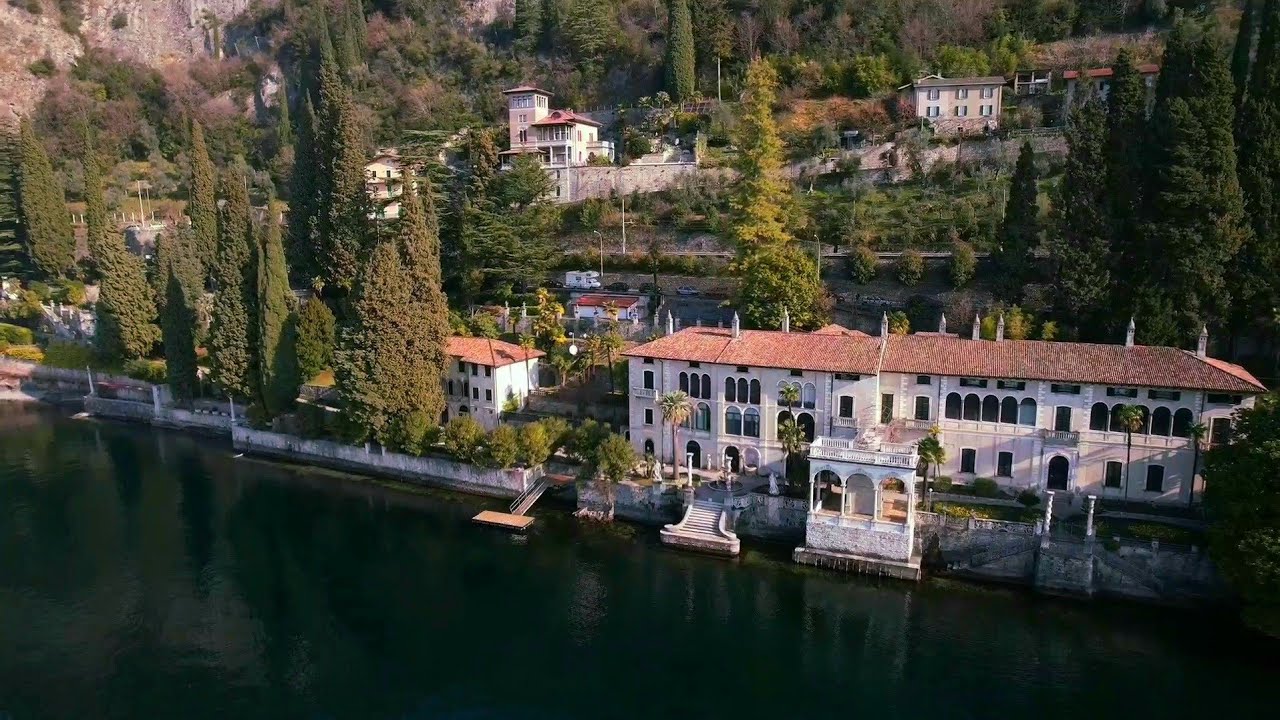 Discover breathtaking aerial panorama of Villa Monastero.