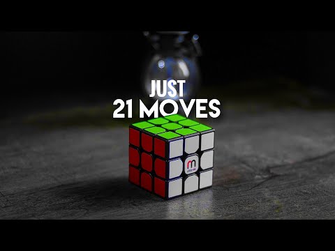 How to Solve a Rubik's Cube With Algorithms | Just 21 Moves - YouTube