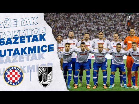 [SAŽETAK] Hajduk - Vitoria SC 3:1 | 3. kolo kvalifikacija za UEFA Konferencijsku ligu