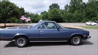Video Thumbnail for 1984 Chevrolet El Camino V8