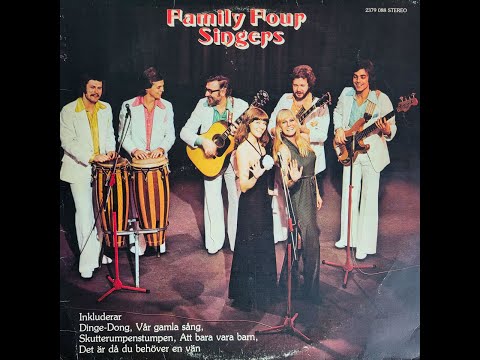 Family Four Singers - Pepparmint Regnbåge 🏳️‍🌈 (Peppermint Rainbows) - 1976