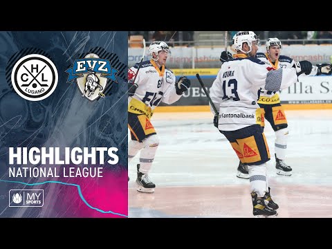 Lugano vs. Zug 2:6 – Playoff-Highlights National League