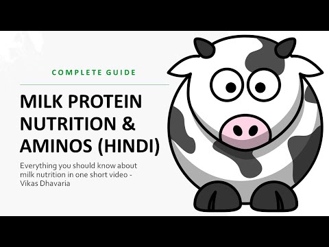 Milk protein, nutrition & amino profile (in hindi)