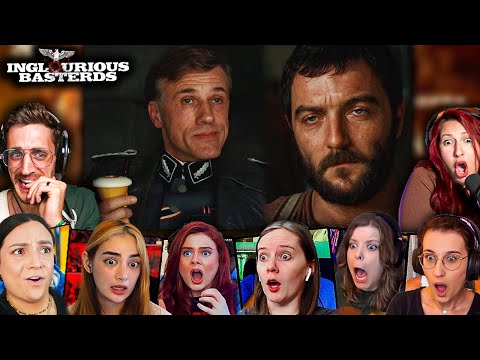 TOP "The J*W Hunter" Reactions! Inglourious Basterds (2009) Movie Reaction *First Time Watching*