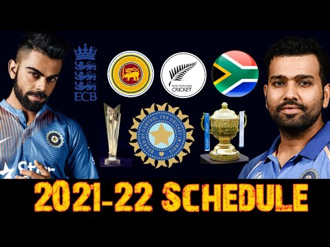Indian Cricket Team 2021-22 Full Schedule, Venues,  T-20 World Cup, Asia Cup, IPL15 | Cric News