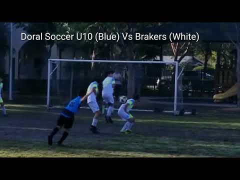 Freekick goal - Sergio Perello Doral Soccer U10